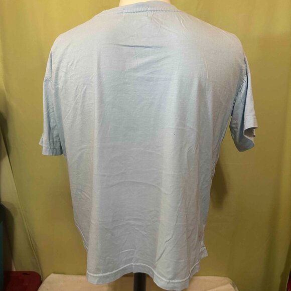 Just A Chill Day It's A Me Mario Men's Blue T Shirt Size XL Short Length - Picture 4 of 4